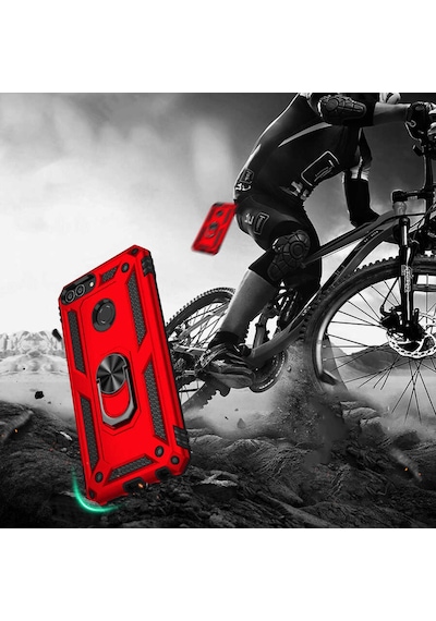 Zore Huawei P Smart Kılıf Msra Vega Kapak - Mavi Mavi