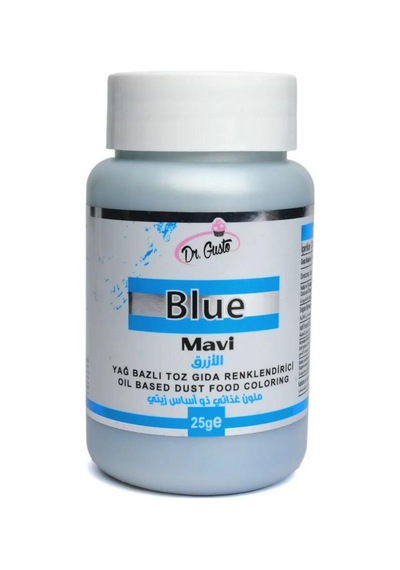 Yağ Bazlı Toz Boya Dr.gusto 25 Gr Mavi