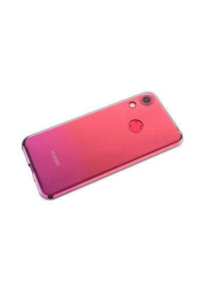 Huawei Honor 8a Kılıf Zore Süper Silikon Kapak Renksiz