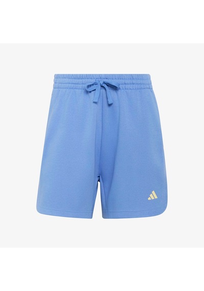 Adidas 3 Stripes Studio Polar Kadın Mavi Antrenman Şortu Hz0866