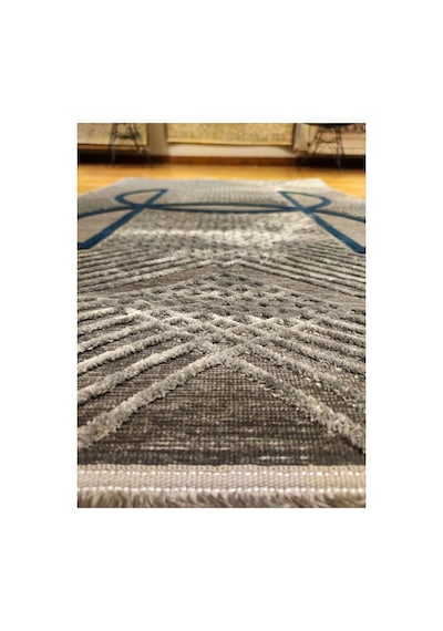 Woven Maxvell Mk01c Antrasit Halı Çok Renkli
