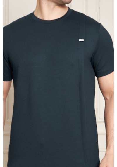 Erkek Jeuss Oysho Kumaş Sıfır Yaka Petrol Tshirt Erkek Jeuss Oysho Kumaş Sıfır Yaka Petrol Tshirt