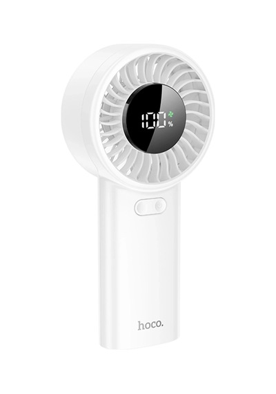 Hoco. Hx62 Endless Dijital Göstergeli El Tipi Ve Masaüstü Soğutucu Fan - Beyaz
