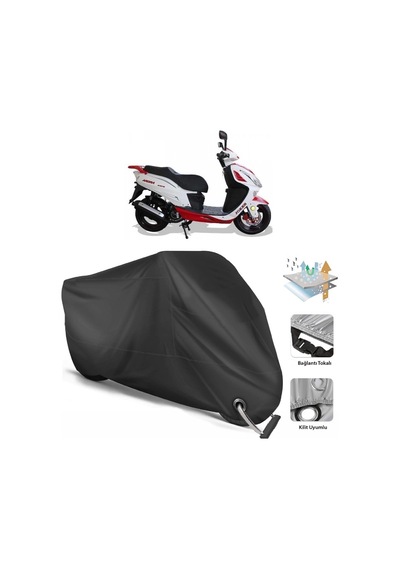 Arora Ar 150 T8-H Joker Motor Branda(Kilit Uyumlu-Siyah (457264611)