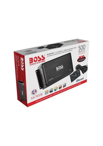 Boss Audio Systems Mc900B 500W 4 Kanal Bluetooth Ab Amplifikatör Amfi