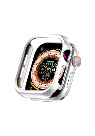 Apple Uyumlu  Watch 10. Nesil 42 mm Rubber Sert Plastik Koruma Kasa Kılıfı
