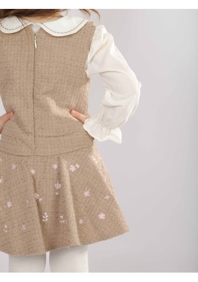 Xo Kids Kız Çocuk Elbise 1-5 Yaş 4727 Pembe