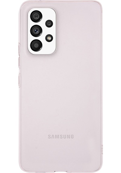 Samsung Galaxy Uyumlu A53 1mm Silikon Şeffaf Kapak
