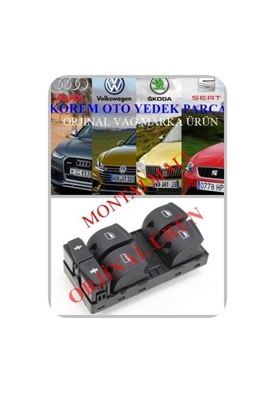 4f0959851g Audi A3-a6-q7 Cam Düğmesi Ön Sol 2008