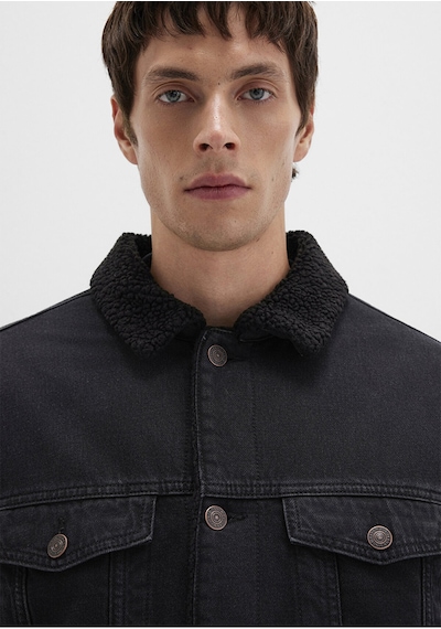 Mavi Erkek Zander Black Sherpa Classic Denim 0111214-89117 Antrasit