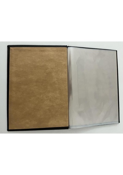 Srn Perçinli A4 Suni Deri Menü Kabı 24 x 32 CM