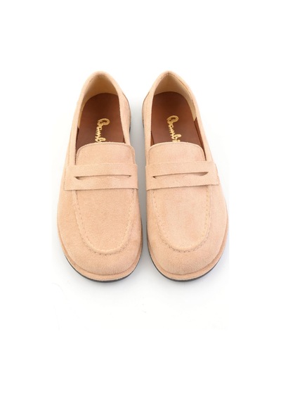 Bej Kadın Loafer Ayakkabı K01606034372