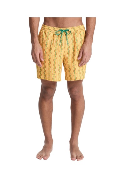 Quiksilver Quıksılver Stretch Prınted Ykm6 Turuncu
