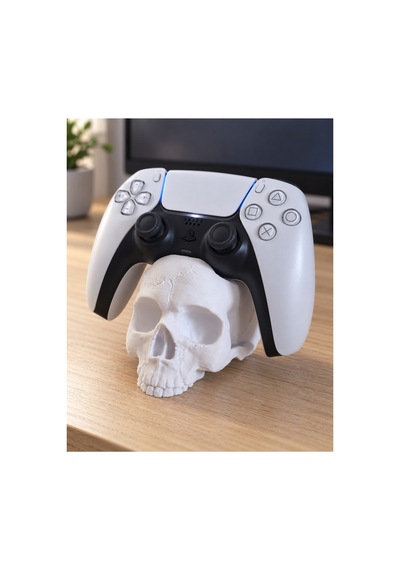 Kurukafa Ps5 Gamepad Stand - Beyaz