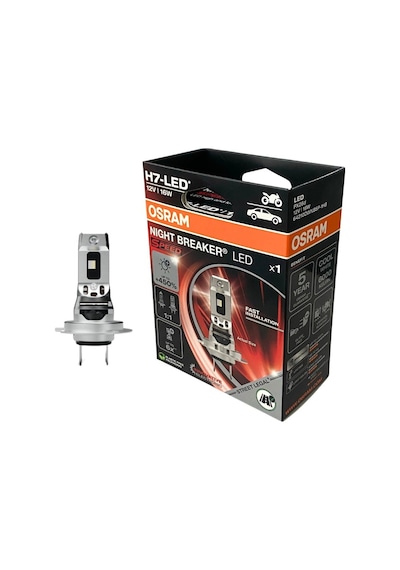 Osram 12v H7 Xenon Led Far Ampul Seti 16w +%450 Parlak Işık +240 Metre Fazla Görüş 6000k