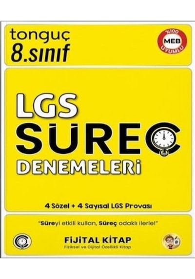 Tonguç 8.sınıf Lgs Süre Denemeleri