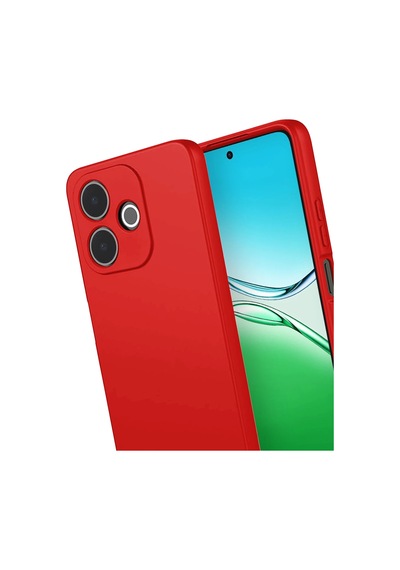 Cosmotex Newface Oppo A5 Pro 4g First Silikon - Kırmızı
