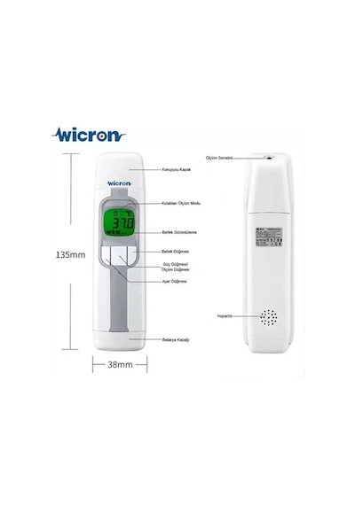 Wicron T-92 Dijital Ateş Ölçer