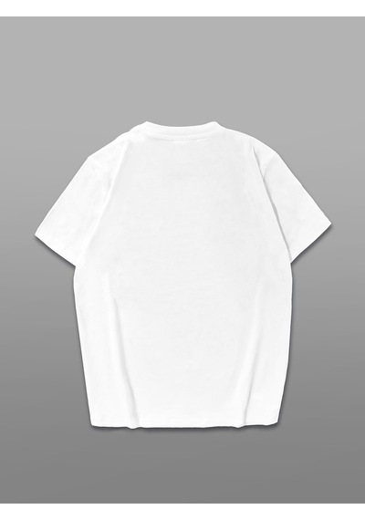 Uyguntarz Unisex Prosecco Baskılı Tasarım Tshirt Beyaz