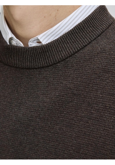 Jack & Jones Jprblamılano Stıtch Knıt Crew Neck Sn Delicioso Delicioso