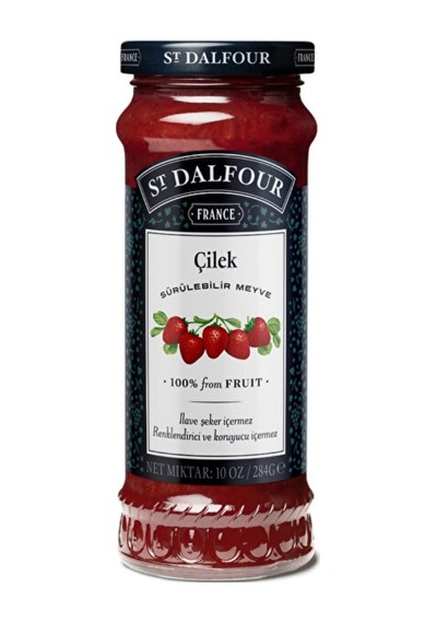 ST. Dalfour Şekersiz Çilek Reçeli 284 G
