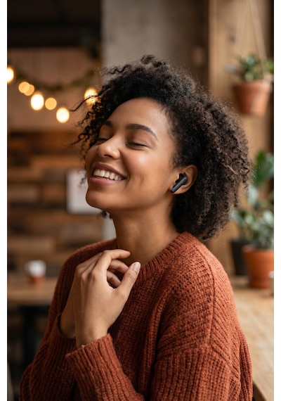 Nettech Nt-bth24 Tws Kulak İçi Bluetooth Kulaklık Yüksek Bataryalı Siyah