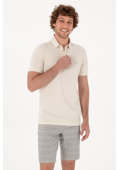 U.s. Polo Assn. Erkek Taş Tişört Basic 50306015-vr049 Tas