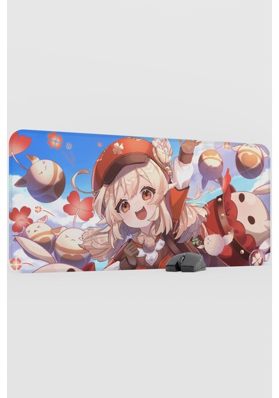 Klee Genshin Impact Anime Gacha V3 - 90x40 Xxl Gaming Mouse Pad Fare Altlığı