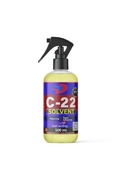 Protez Saç Solventi C22 Base 500 Ml C22 Yağ Bazlı Bant Sökücü,protez Saç Yapıştırıcı Ve Bant Temizleyici