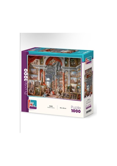 Modern Roma Ve Botanik Bahçesi İkili Set - 1000 + 500 Parça İkili Puzzle Seti