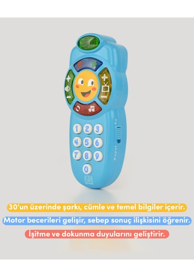 Lc Eğitici Oyuncak Mavi Ilk Kumandam