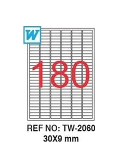 Tanex Tw-2060 Etiket Go (30 x 9 MM)
