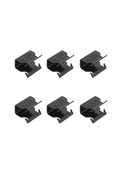 6x Ford Ön Cam Izgara Klipsi Sac Klips 6 Adet