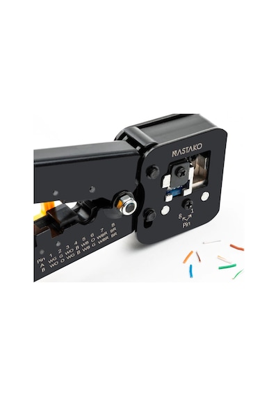 Yeni Nesil Cat5 Cat6 Ez Plug RJ45 Jac Konnektör 100'lü Paket