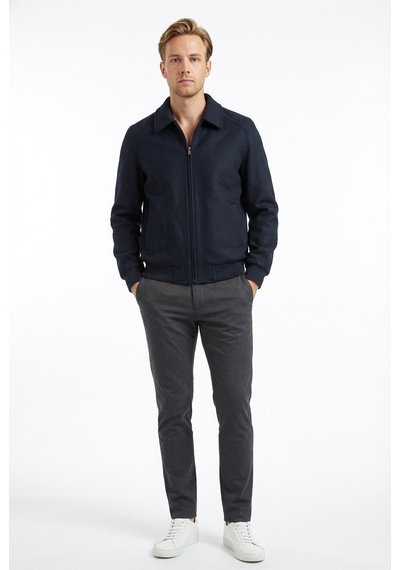 Jack & Jones İntersivin Erkek Mont 6333 Lacivert