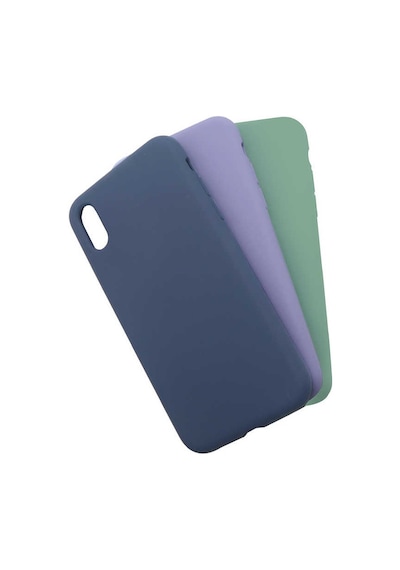 Apple Uyumlu iPhone X Kılıf Zore Silk Silikon Pembe