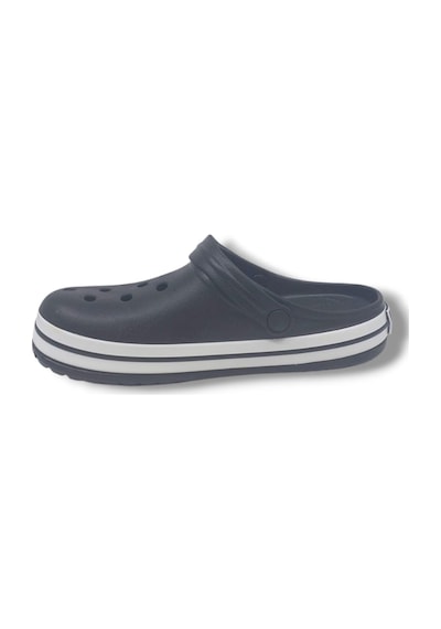 Zerhan Cflex 145 Unisex Siyah Beyaz Siyah Sabo Terlik Sandalet Siyah