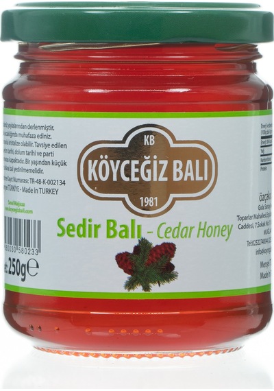 Köyceğiz Balı Sedir Balı Cam Kavanoz 250 G