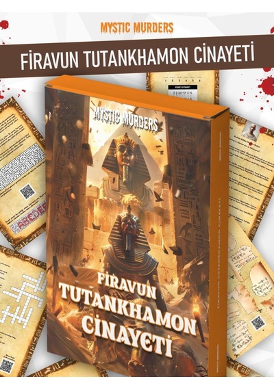 Dedektif Vaka Çözme Oyunu Firavun Tutankhamon Cinayet Davası