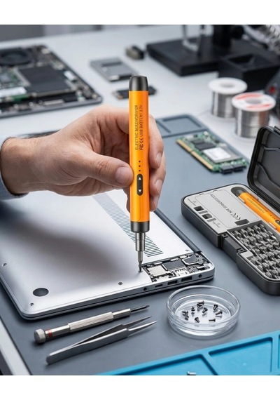Kablosuz Alüminyum Gövdeli Elektrikli Tornavida 38 Uçlu Teknik Servis Seti 44507854