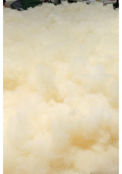 Kokusuz Saf Doğal Merinos Yünü Yıkanmış Taranmış Antialerjik Yün 5 KG