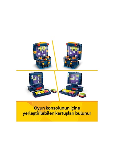LEGO® Creator 3’ü 1 Arada Retro Oyun Konsolu 31380 – 8 Yaş ve Üzeri Çocuklar için Yaratıcı Oyuncak Yapım Seti (268 Parça)