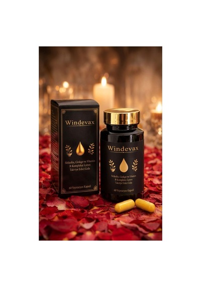 Windevax Sitikolin Ginkgo B1 Vitamini B6 Vitamini B12 Vitamini İçeren Takviye Edici Gıda 60 Kapsül