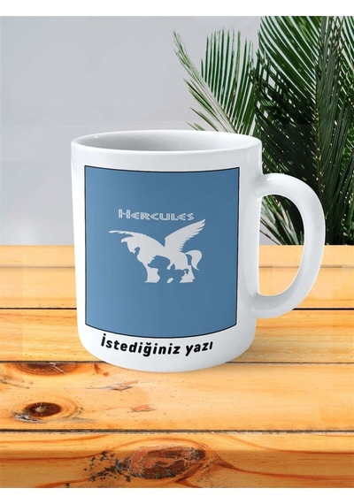 Herkül Baskılı Kupa Bardak Kişiye Özel Desen 1 Çok Renkli