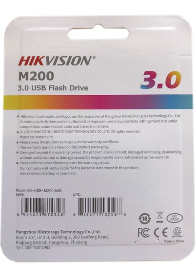 Hikvision HS-USB-M200/64G 64 GB 3.0 USB Flash Bellek
