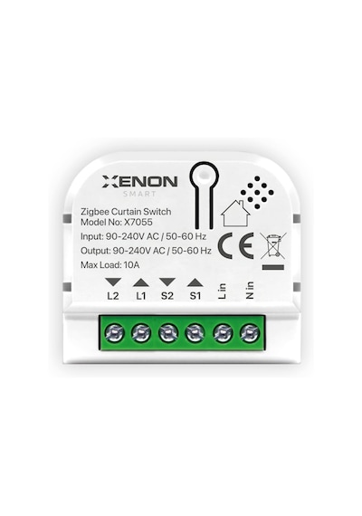 Akıllı Panjur Anahtarı Elektrikli Panjur Perde Ve Jaluzi İçin Kontrol Modülü Mobil Uygulama Denetimli Panjur Şalt Diğer