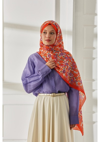Silk Home Desenli Soft Şal 70021-02 Çok Renkli