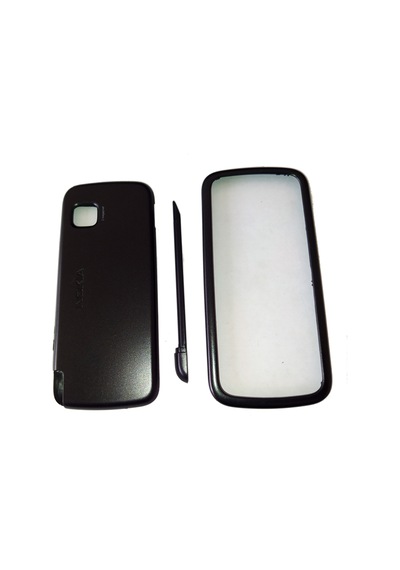 Nokia 5230 Kapak Nokia 5230 Uyumlu Siyah Kenar Kapak Arka Kapak V
