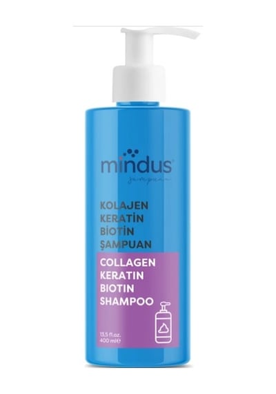 Mindus Kolajen & Keratin & Biotin Şampuan 400 Ml