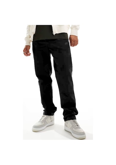 Nike Club Chino Woven Trousers Canvas Pant Erkek Dokuma Canvas Pantalon Siyah